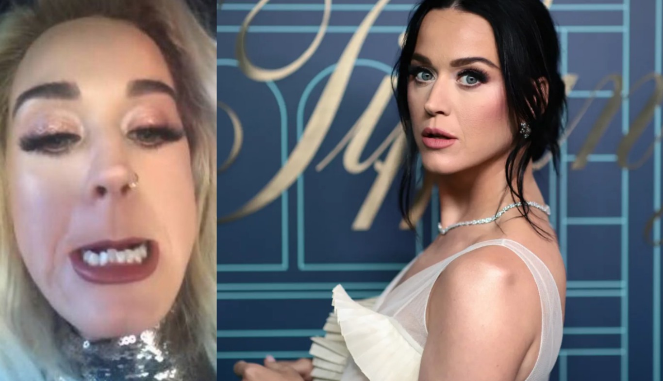 Katy Perry no tiene una perfecta dentadura como todos creían (Fotos)