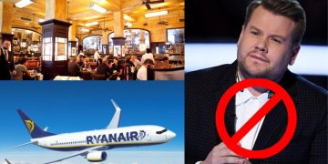 James Corden es vetado de restaurantes y aerolíneas por ser altanero