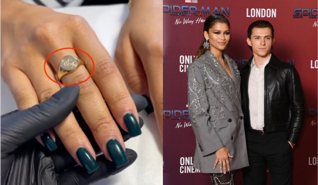 Zendaya expone lujoso anillo que confirmaría su matrimonio con Tom Holland