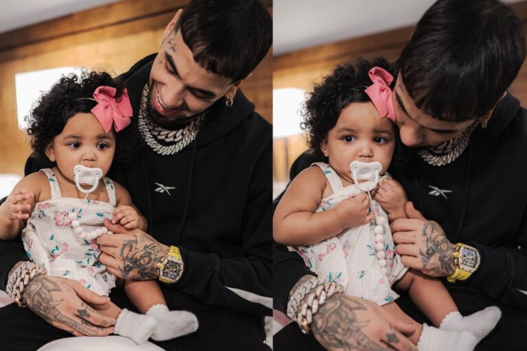 Anuel Aa Por Primera Vez Conoce A Su Otra Hija Gianella A Quien En Principio No Reconoció 