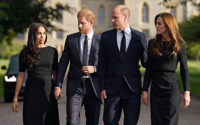 Kate Middleton revela que estar con el príncipe Harry y Meghan Markle ...