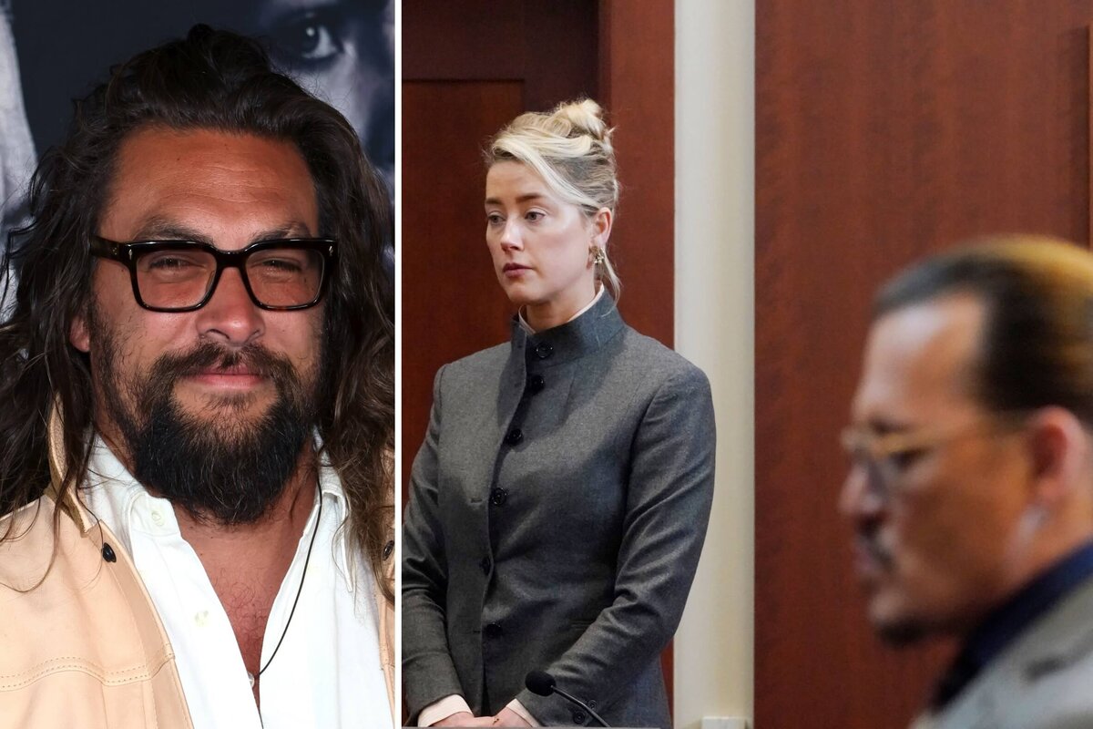 Jason Momoa teria se vestido como Johnny Depp para irritar Amber Heard