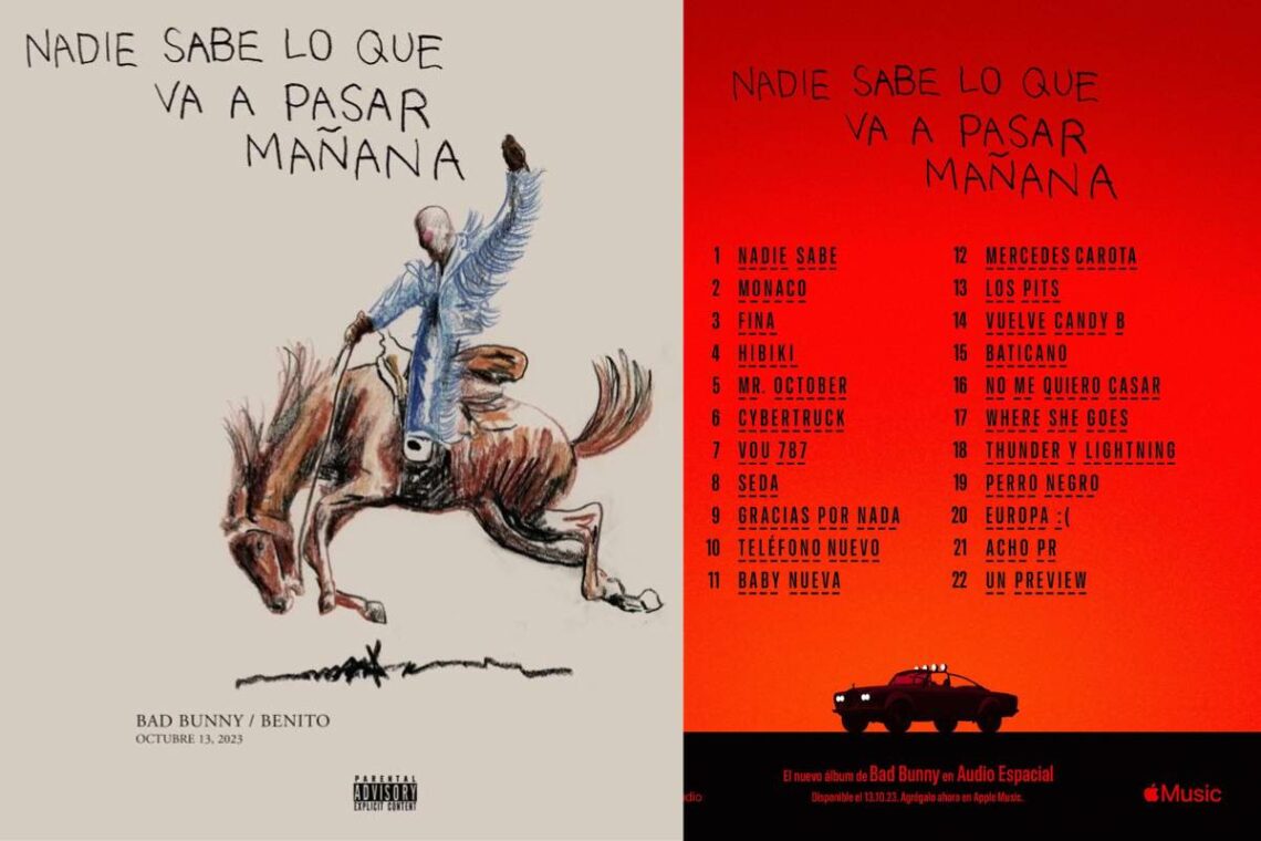 Bad Bunny Revela Las Canciones Que Se Incluirán En Su Nuevo álbum ...