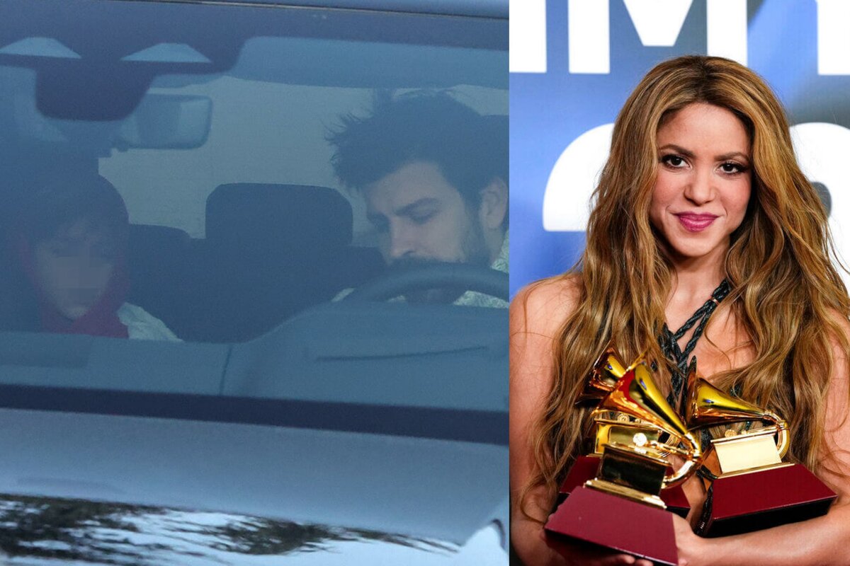 Gerard Piqué se reencuentra con sus hijos mientras Shakira se prepara para ir a juicio