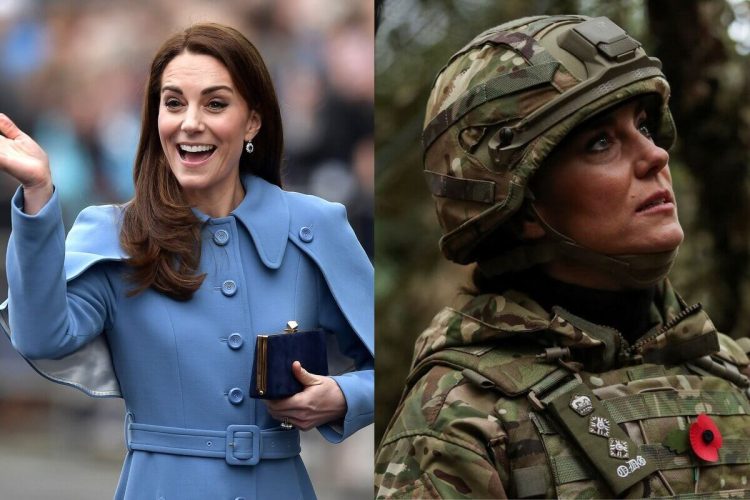 Kate Middleton se viste de militar en su debut como Coronel en Jefe