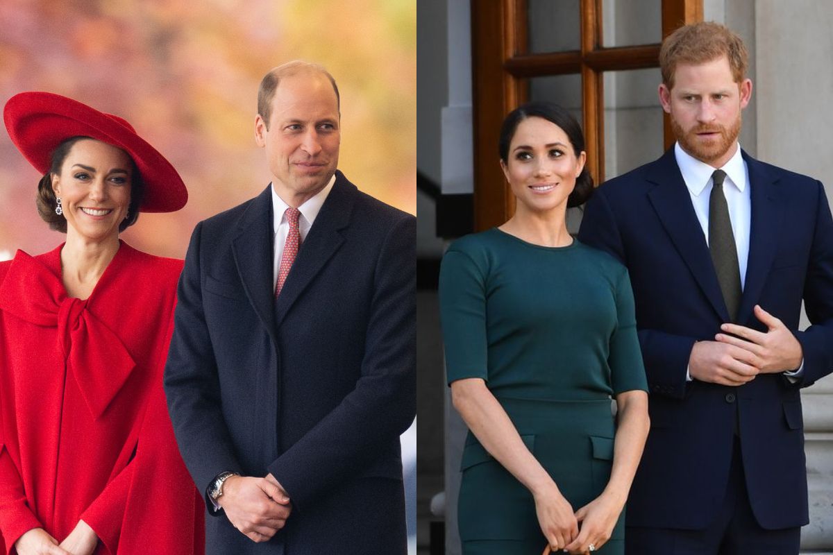 El príncipe William y Kate Middleton se niegan a estar con Meghan Markle y el príncipe Harry en la misma habitación