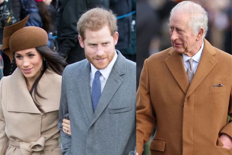 Se filtra que el príncipe Harry y Meghan Markle se podrían reunir con el rey Carlos III en año nuevo