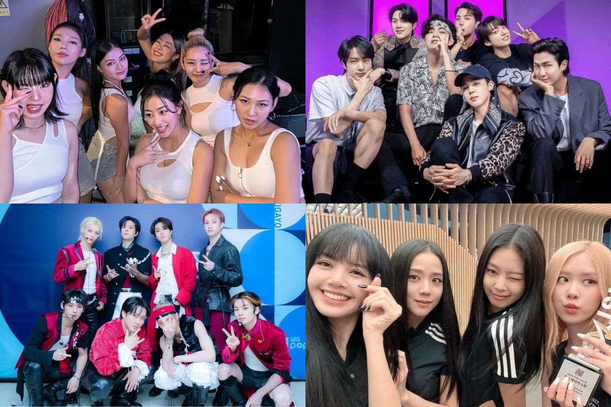 BTS, TWICE, Stray Kids y BLACKPINK se convirtieron en los grupos K-POP más exitosos del 2023 en YouTube