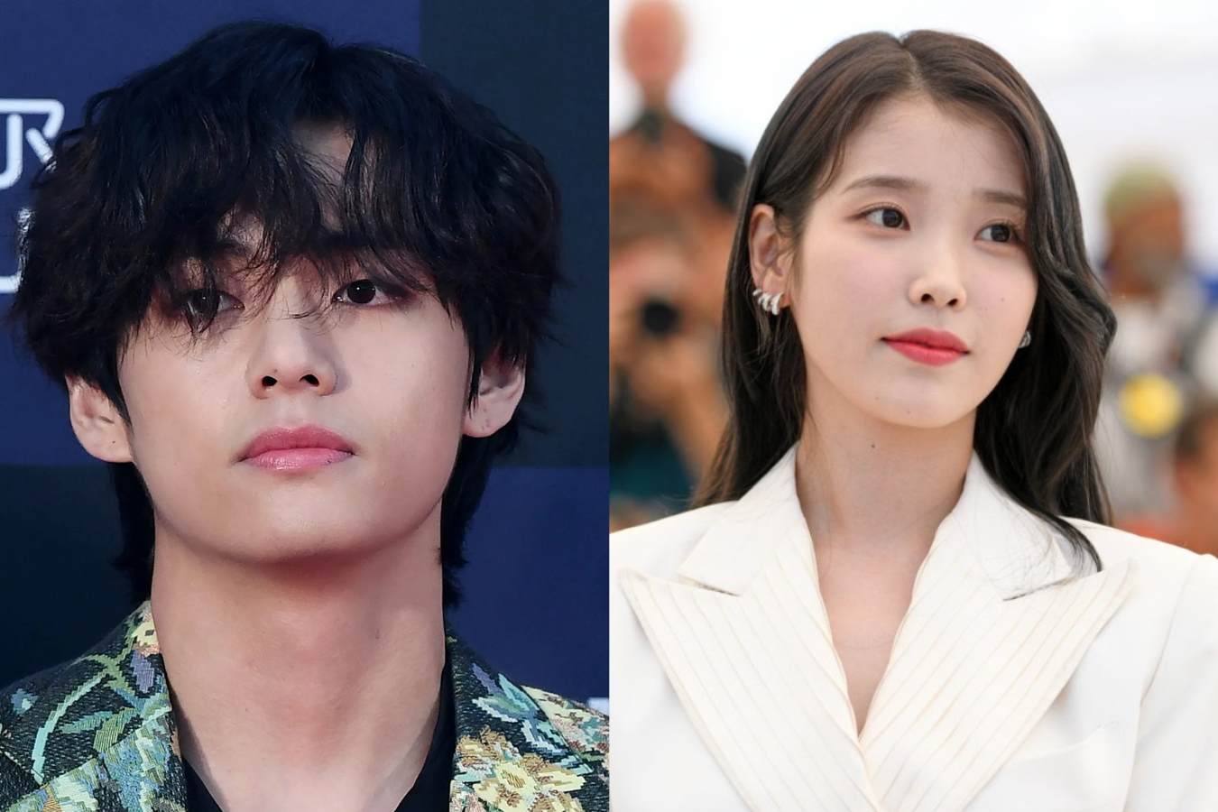 IU y V de BTS sorprenden con su química visual para el dramático póster de 'Love Wins All'