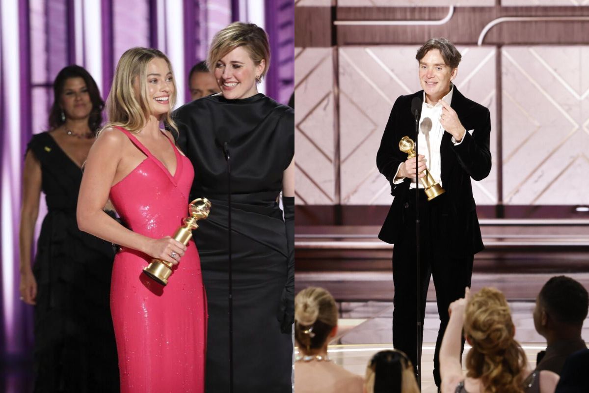 'Oppenheimer' y 'Poor Things' demuestran superioridad a 'Barbie' opacándola por completo en los Golden Globes 2024