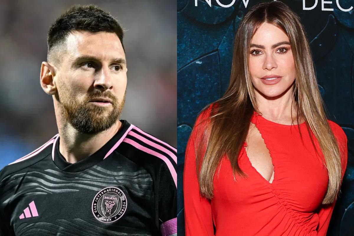 Sofía Vergara estuvo de fiesta en el mismo restaurante donde se encontraba Leonel Messi