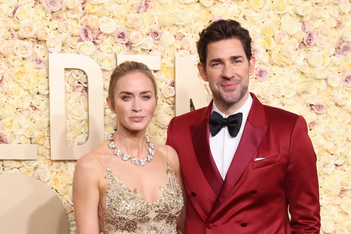 ¿Emily Blunt y John Krasinski se divorciarán, el polémico comentario del actor en los Golden Globes 2024