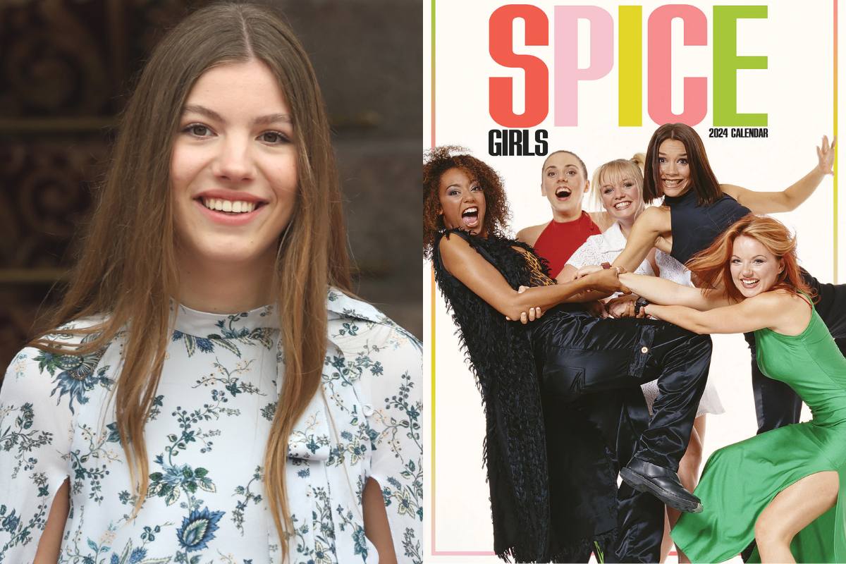 La infanta Sofía vive una noche especial al ritmo de las Spice Girls