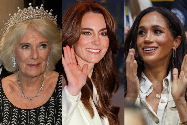 La reina Camilla y Kate Middleton estarían impidiendo que Meghan Markle visite a la realeza británica