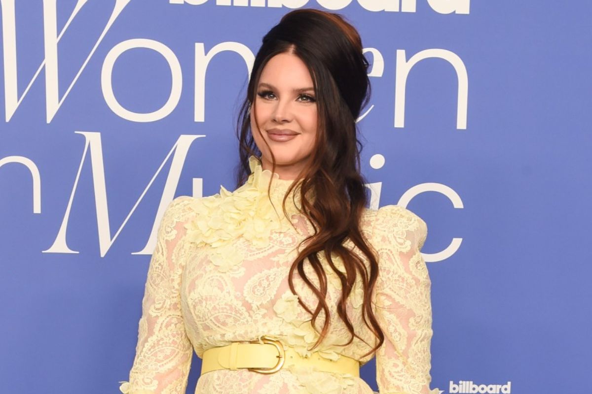 Lana Del Rey estuvo en problemas en el palco de Taylor Swift en el Super Bowl