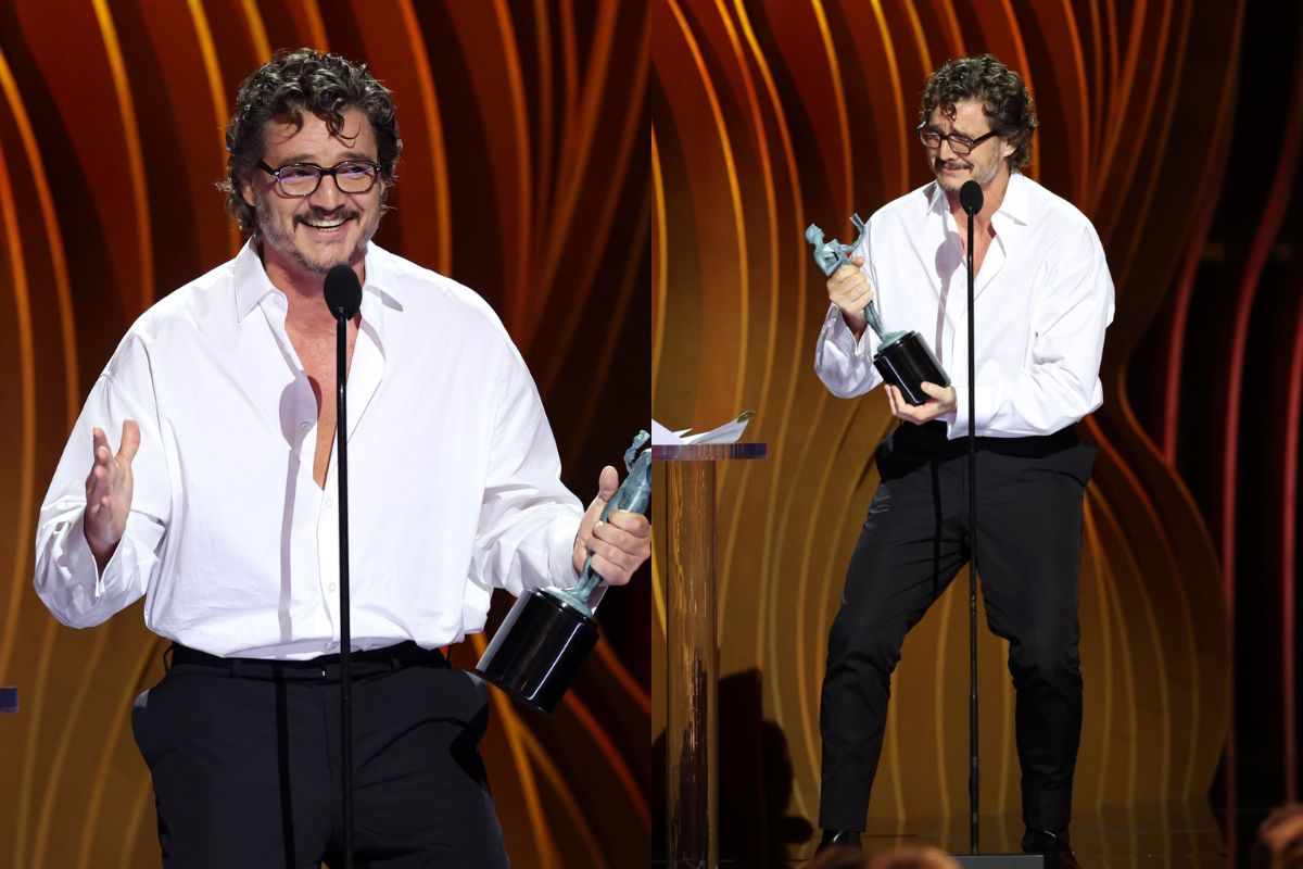 Pedro Pascal se convierte en tendencia tras su reaccion al ganar un premio en los SAG Awards 2024