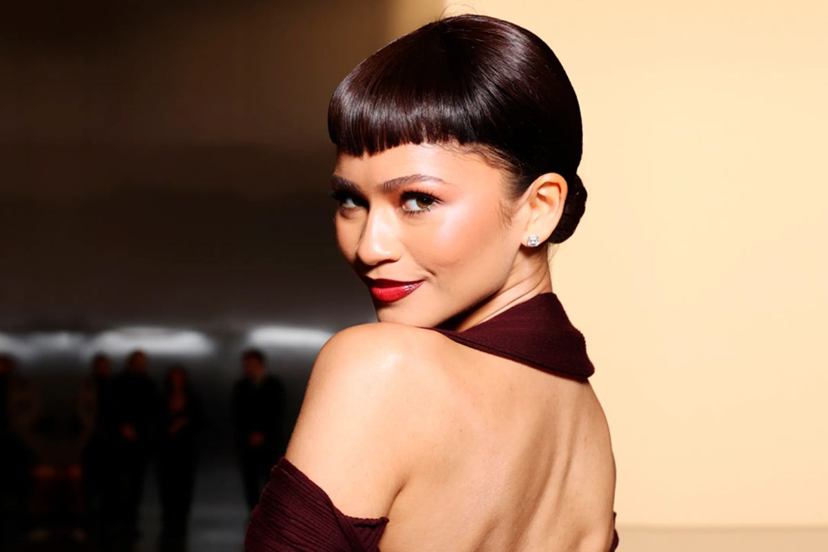 Zendaya se convierte en cybor para el estreno de 'Dune 2'