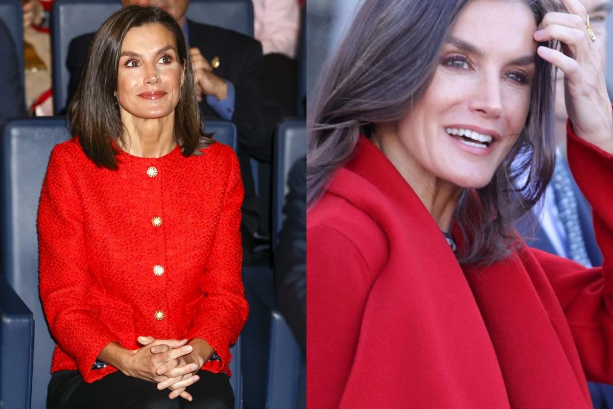 La fascinante historia detrás de la espectacular chaqueta roja de la reina Letizia