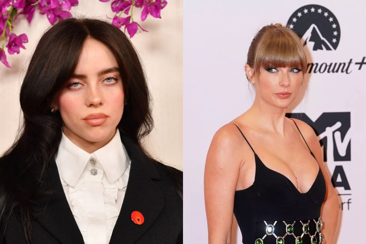 Billie Eilish arremetió contra los fans de Taylor Swift por sus comentarios sobre los discos de vinilo