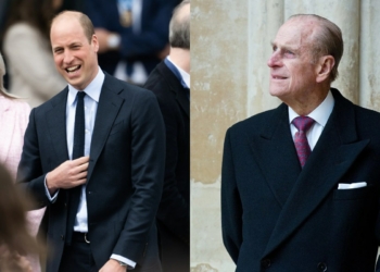 Cuando el príncipe William hizo lo posible por no reír en este hilarante momento con el príncipe Felipe
