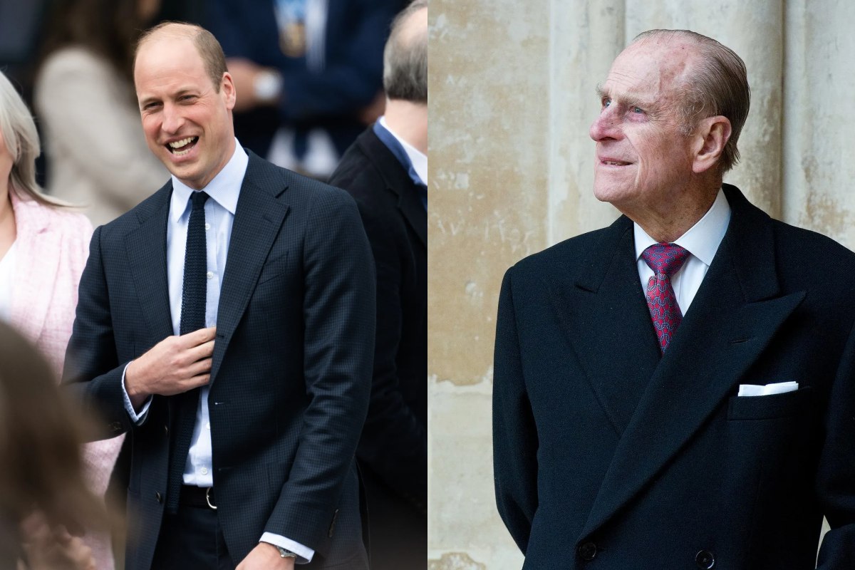 Cuando el príncipe William hizo lo posible por no reír en este hilarante momento con el príncipe Felipe