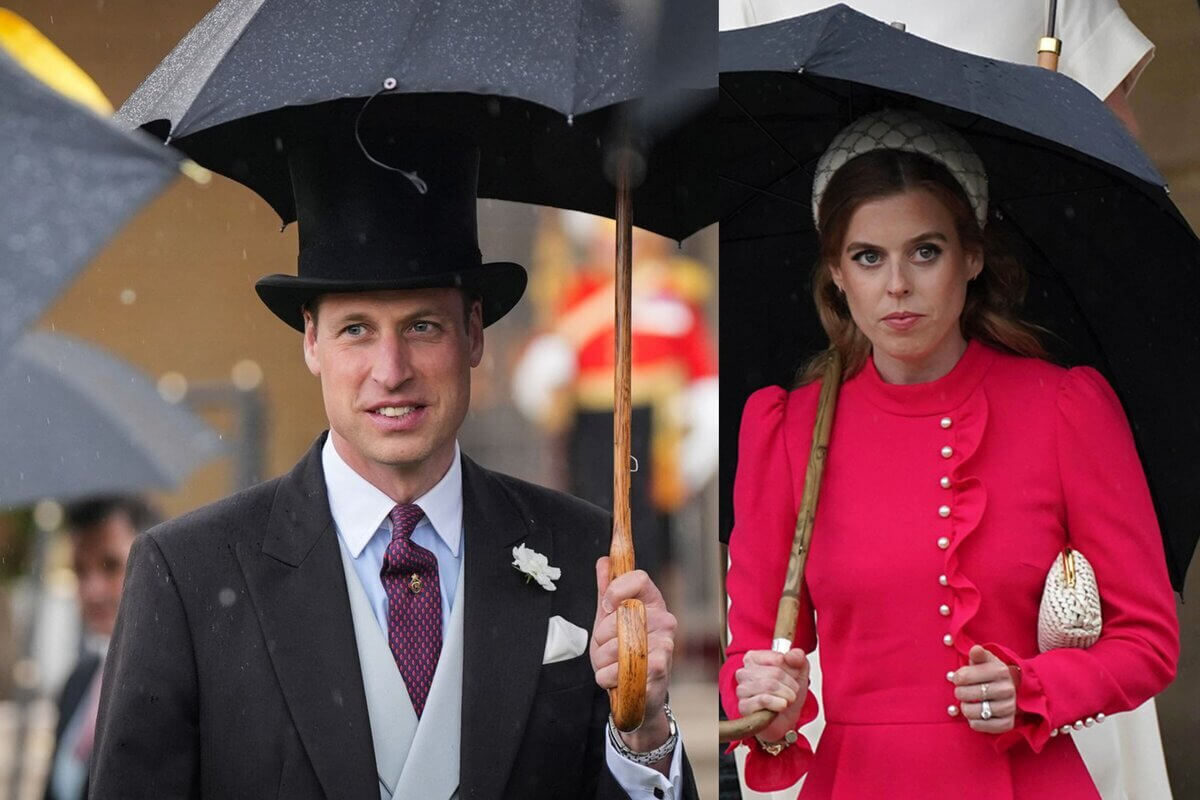 El príncipe William y la princesa Beatriz juntos en un evento público, ¿El reemplazo de Kate Middleton