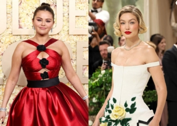 Acusan a Selena Gomez por usar el mismo vestido de Gigi Hadid en prestigioso programa de Estados Unidos