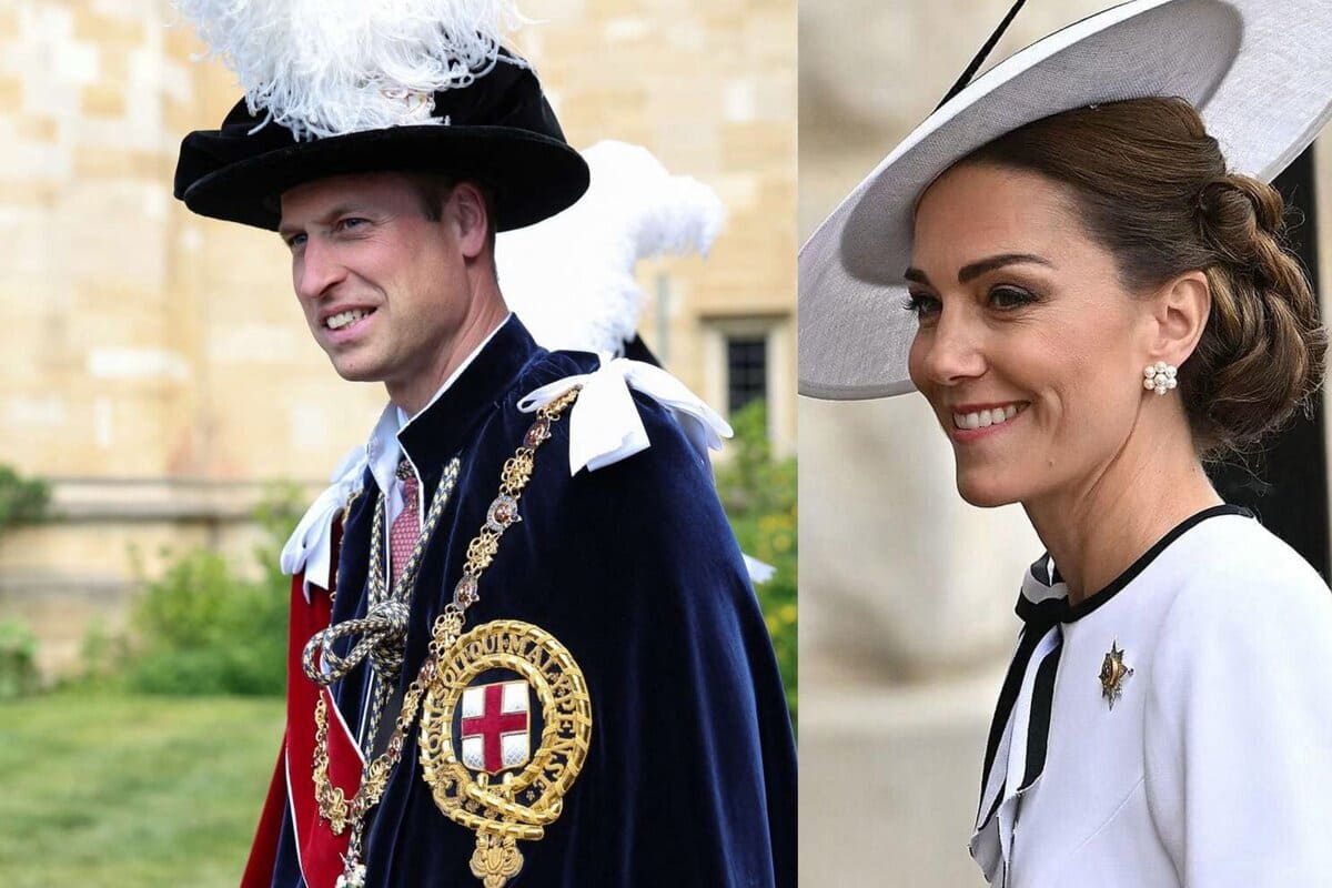 El príncipe William asistió a la ceremonia del Día de la Jarretera sin Kate Middleton