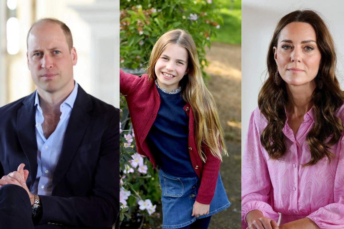 El príncipe William da actualizaciones de la princesa Charlotte y Kate Middleton