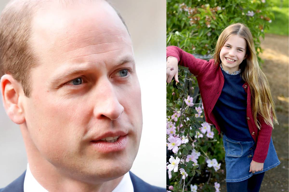 El príncipe William revela por qué a la princesa Charlotte no le gusta ir a la escuela últimamente