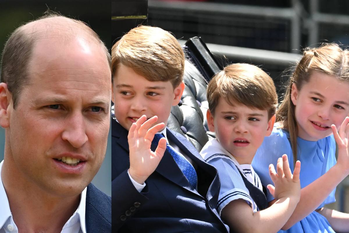 El profundo significado detrás de la foto del príncipe William y sus tres hijos, según fuente de Estados Unidos