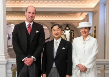 Experta real analiza el lenguaje corporal del príncipe William en su recibimiento al emperador de Japón