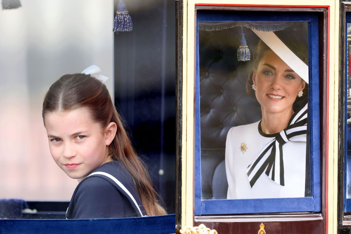 Experta real analiza la actitud de la princesa Charlotte en el pasado Trooping the Colour 2024