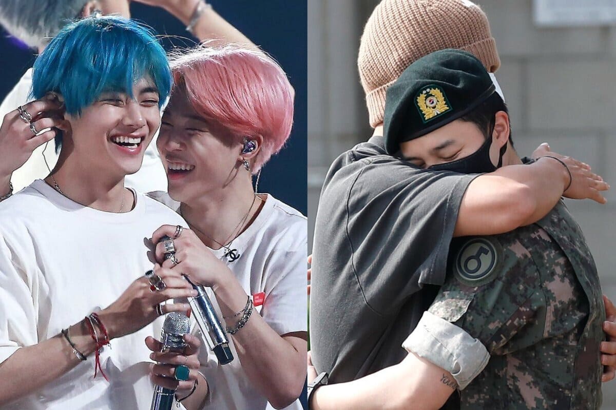 Jimin y V de BTS enamoran a sus fanáticos con un conmovedor abrazo