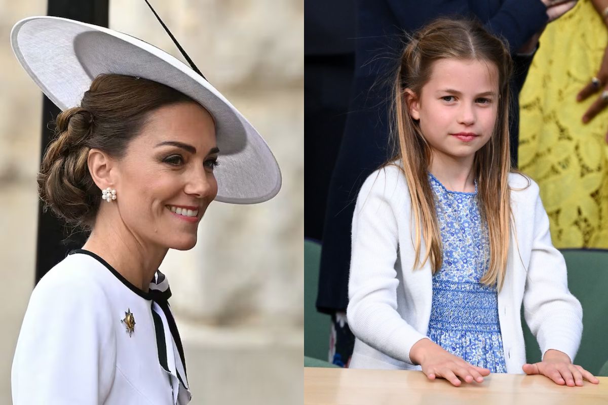 Kate Middleton acaricia dulcemente a la princesa Charlotte en un vídeo entre bastidores de Trooping the Colour