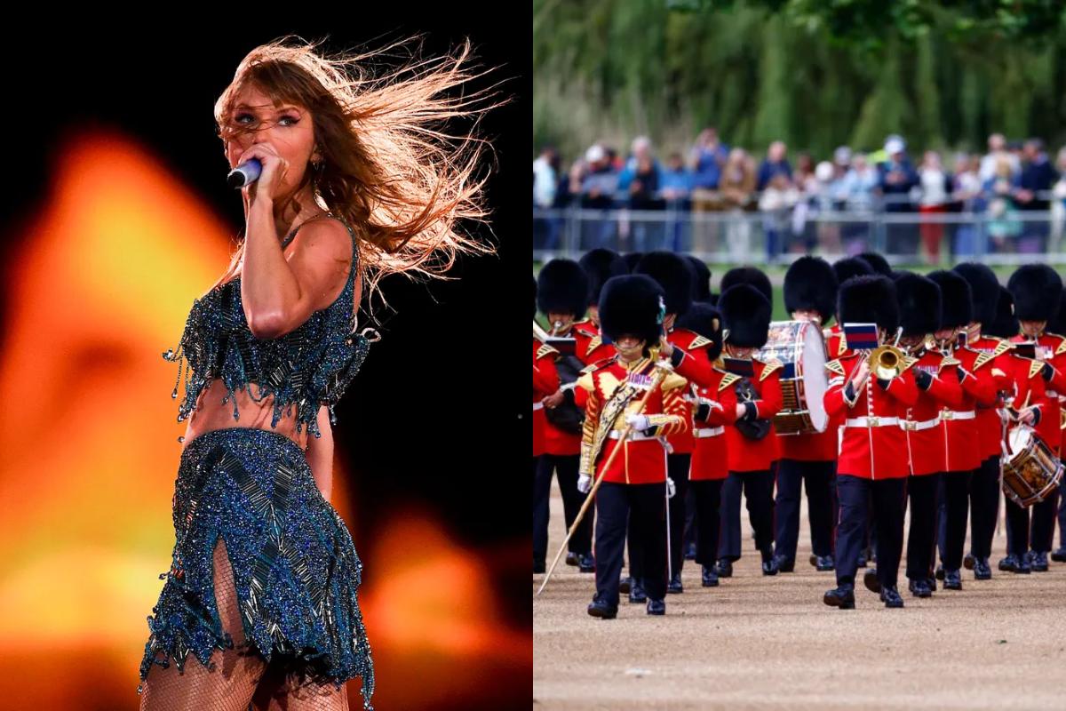 La Guardia Real interpretó Shake It Off de Taylor Swift frente al Palacio de Buckingham