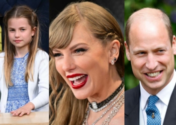 La actitud de l princesa Charlotte comparada con la del príncipe William en el concierto de Taylor Swift se viraliza