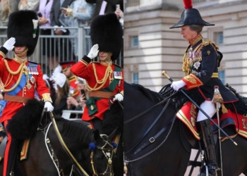 La princesa Ana tuvo algunos inconvenientes con su caballo en el Trooping the Colour de este año