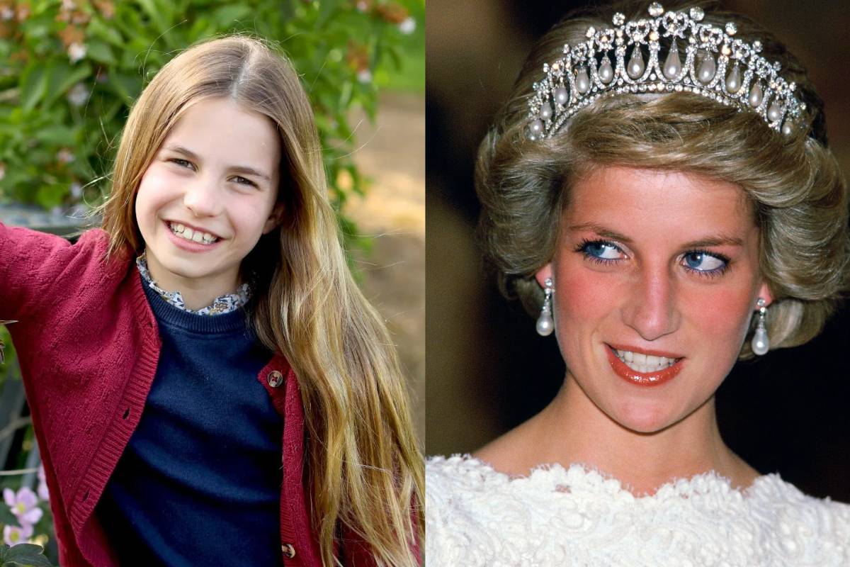 La princesa Charlotte le habría hecho un guiño a la princesa Diana con su look en Trooping The Colour