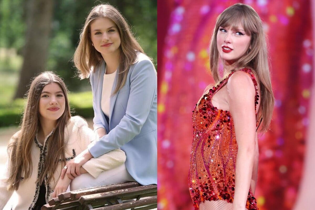 La princesa Leonor y la infanta Sofía asistieron al concierto de Taylor Swift en Londres