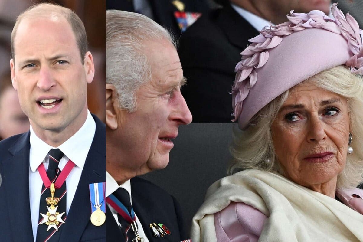 Los gestos del príncipe William hacia el rey Carlos III y la reina Camilla se viralizan en la Internet