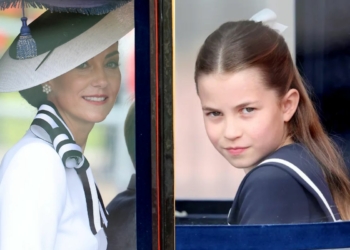 Los hijos de Kate Middleton coincidieron con el azul marino para el Trooping the Colour 2024