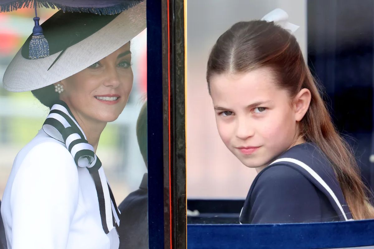 Los hijos de Kate Middleton coincidieron con el azul marino para el Trooping the Colour 2024