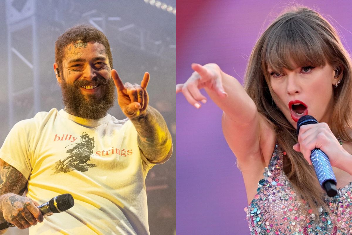 Post Malone dice que Taylor Swift se volvió loca durante la grabación de un vídeo en Estados Unidos