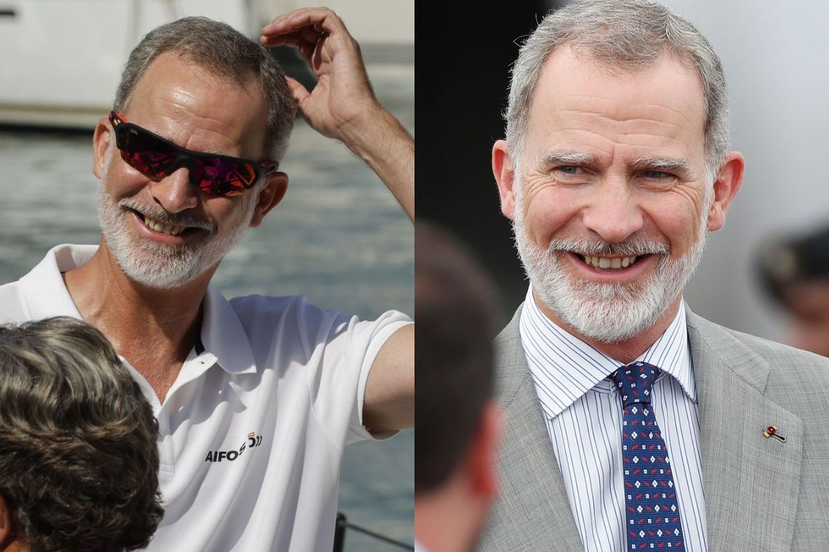 El rey Felipe VI disfruta de su estadía en Palma junto a sus compañeros regatas