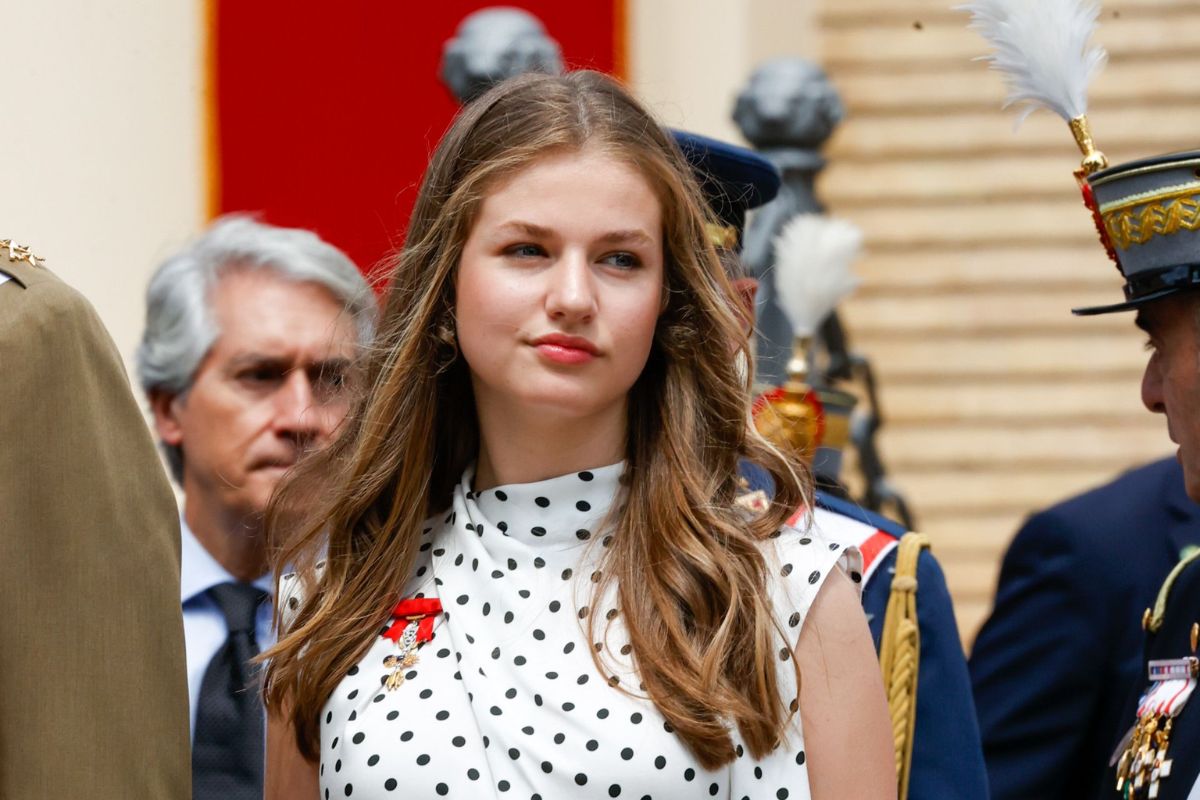 El outfit con el que la princesa Leonor hizo frente al calor del verano