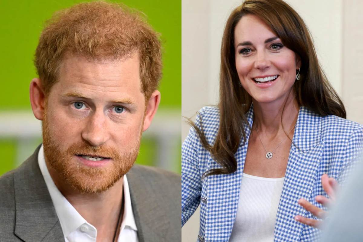 El príncipe Harry supuestamente felicitó a Kate Middleton por su aparición en Wimbledon