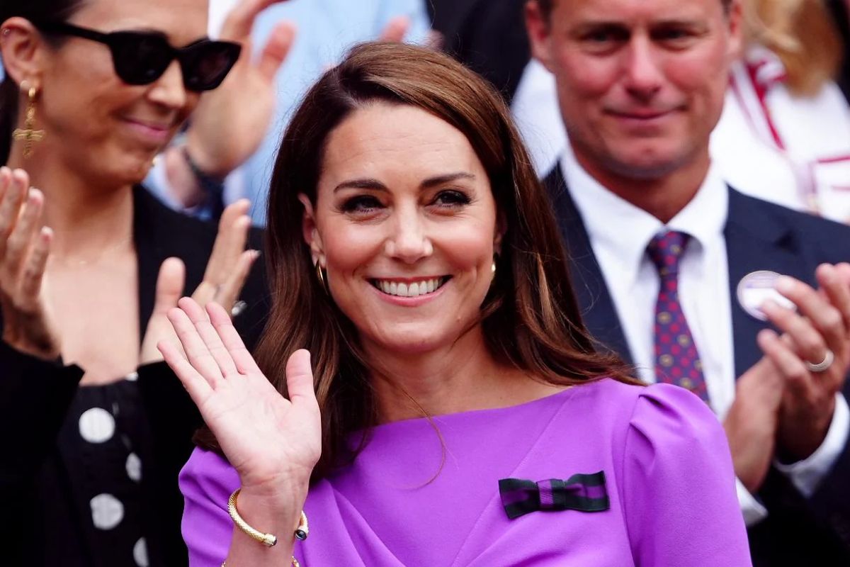 Kate Middleton reaparece en Wimbledon con un color de atuendo que tiene mucho significado