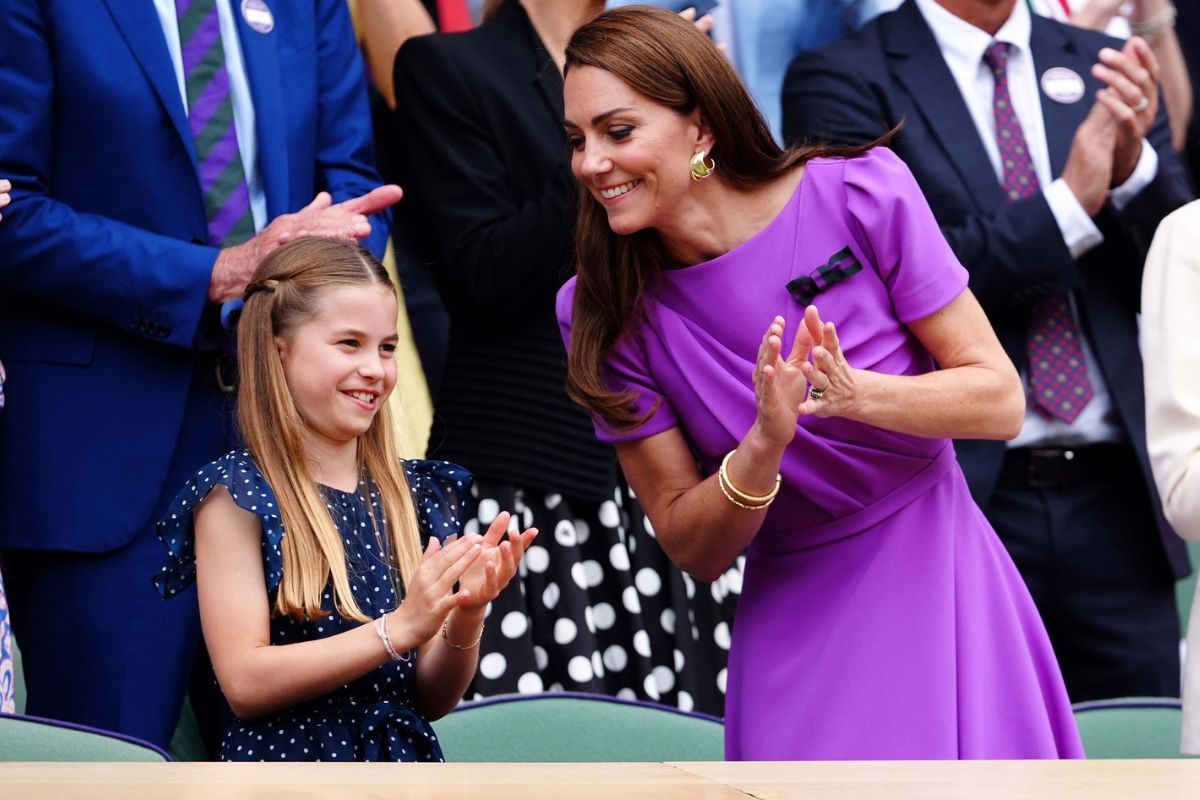 La emotiva reacción de Kate Middleton y la princesa Charlotte en la final de Wimbledon