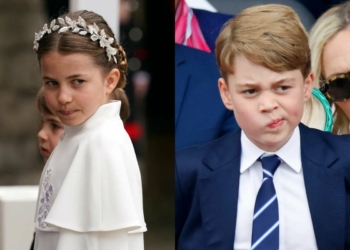 La princesa Charlotte su mostró 'comportamiento de jefe' al príncipe George